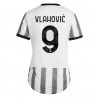 Juventus Dusan Vlahovic #9 Hjemmedrakt Kvinner 2022-23 Kortermet